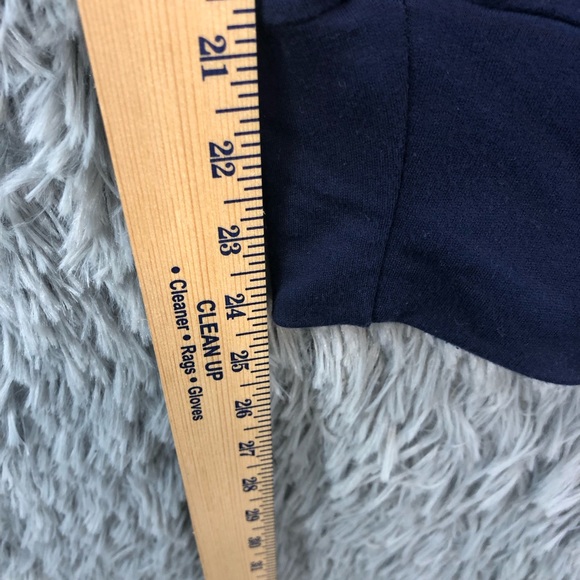 Fabletics Joggers Womens Size Medium Luxe Terry Drawstring Pocket Jogger Navy - Picture 13 of 13